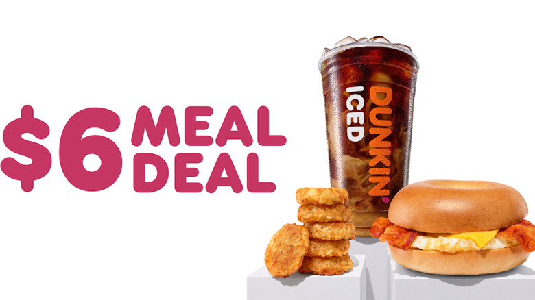 Infographie sur les repas à 6 $ de Dunkin'