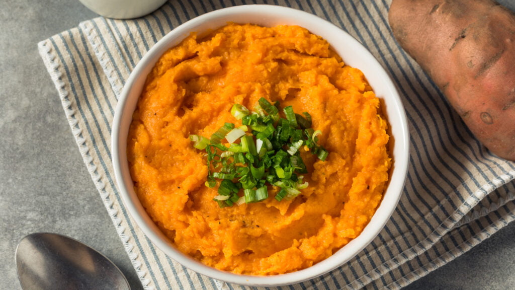 Orange Peels Are The Key To Creating 5-Star Mashed Sweet Potatoes