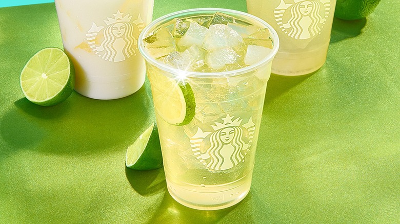 Rafraîchisseur au citron vert Starbucks