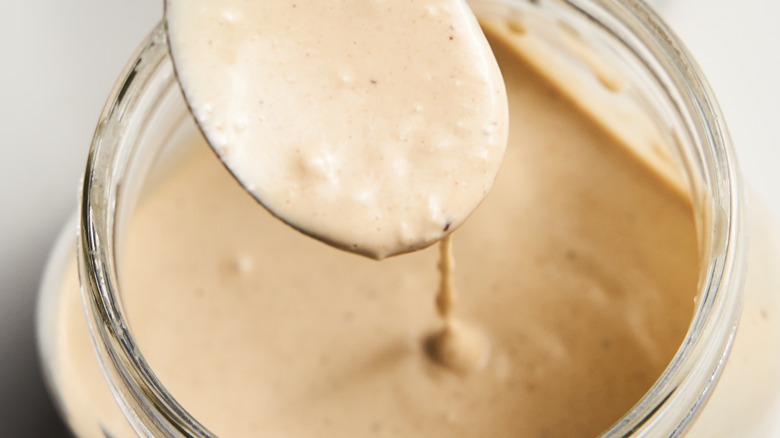 Sauce tahini en pot