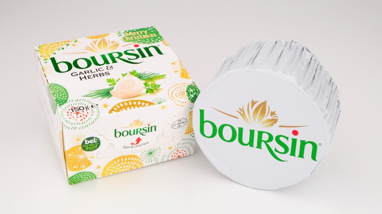 Fromage Boursin à l'ail et aux fines herbes