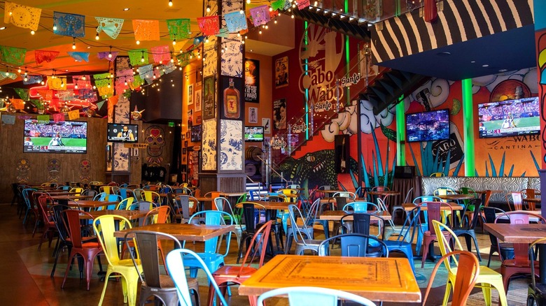  Intérieur de la cantine Cabo Wabo