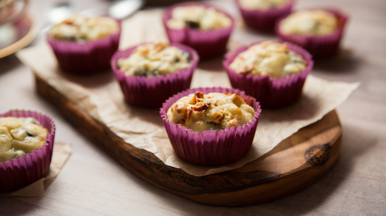 muffins salés à la feta à bord 