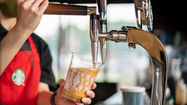 Infusion froide au nitro de Starbucks