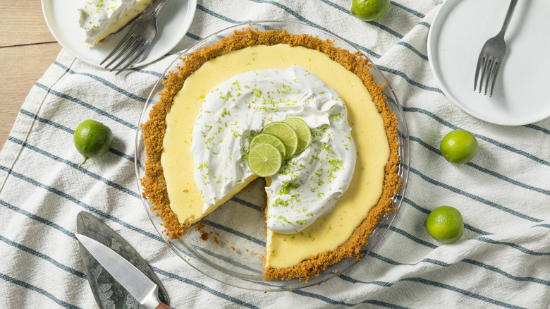 Tarte au citron vert