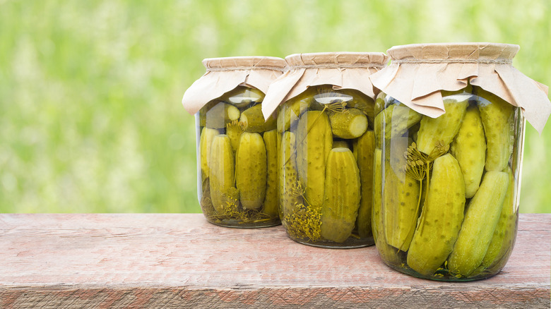 Cornichons à l'aneth