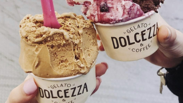 Glace Dolcezza en coupe