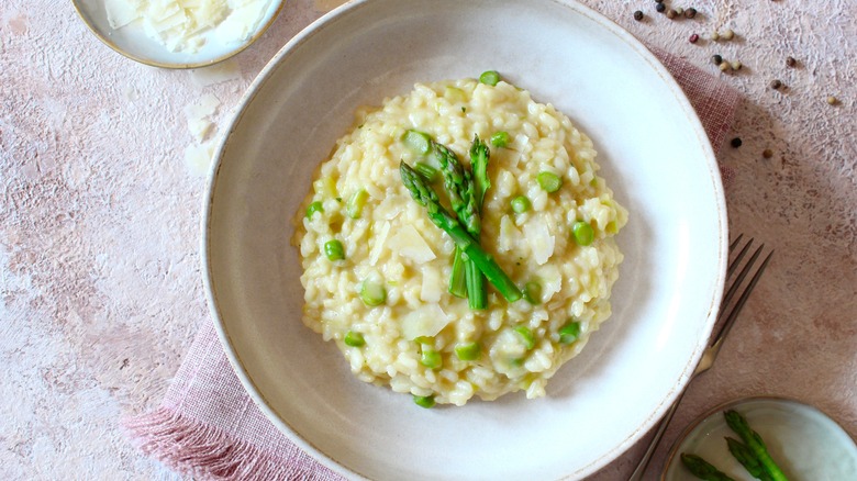 Risotto crémeux aux asperges