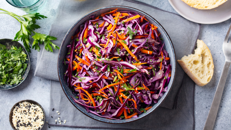 Salade de chou râpé