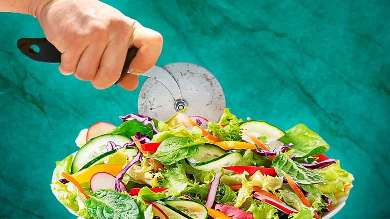 Coupe-salade et coupe-pizza