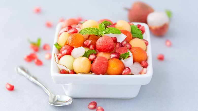 salade de litchis