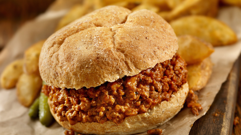 Sloppy Joe avec frites