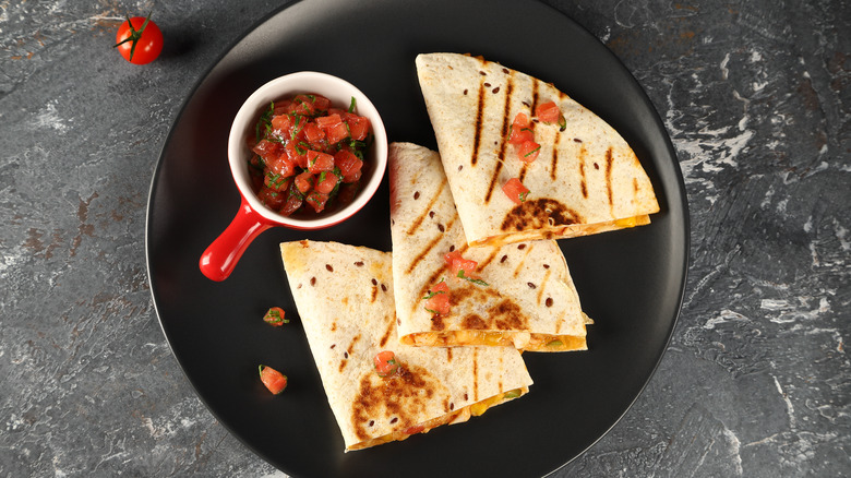 Quesadillas grillées à la poêle 