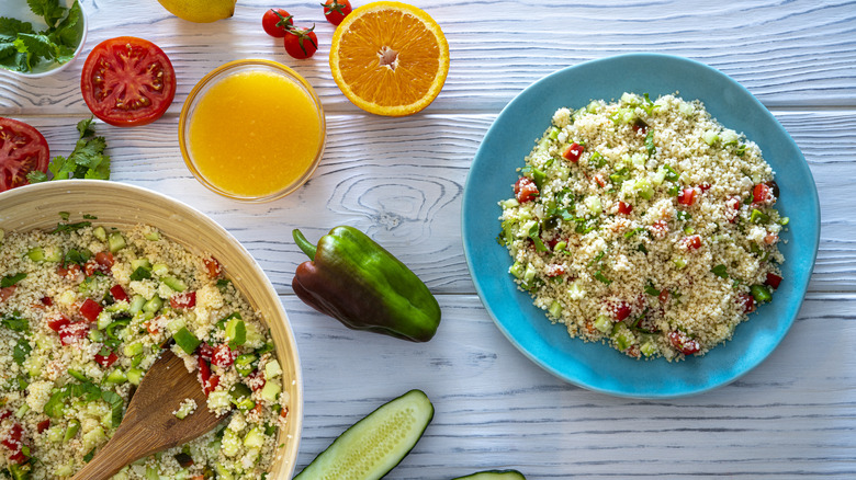 salades de boulgour