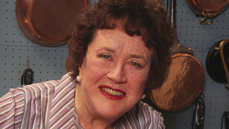 Gros plan de Julia Child