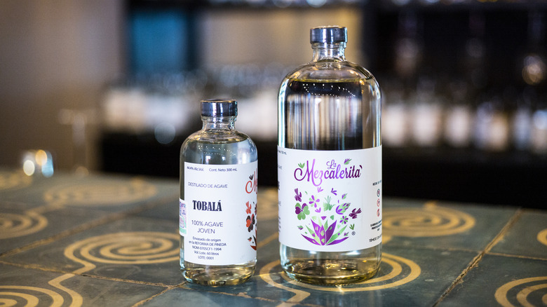 Mezcal en bouteille