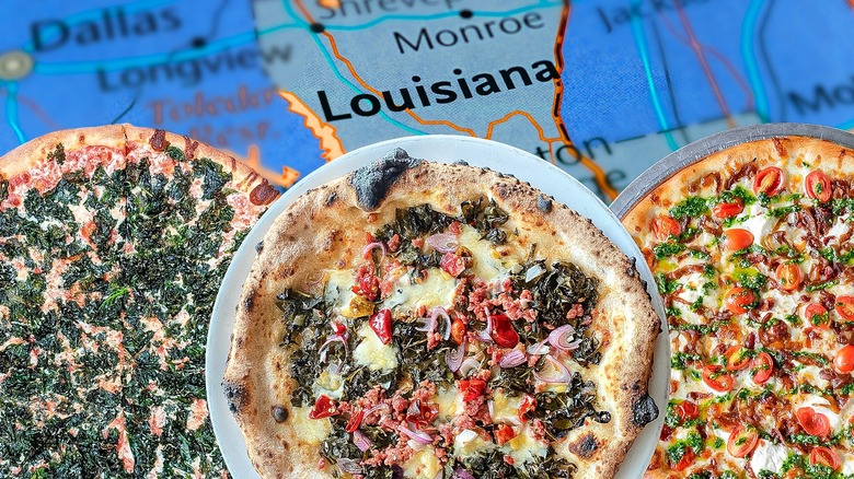 Pizzas en Louisiane