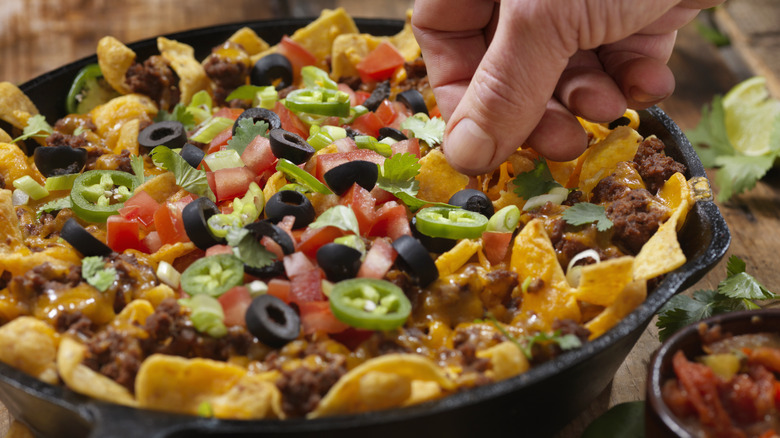 Tarte aux tacos et légumes