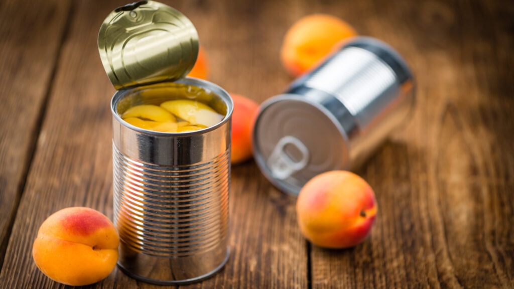 Un seul ingrédient pour réparer les fruits en conserve trop sucrés