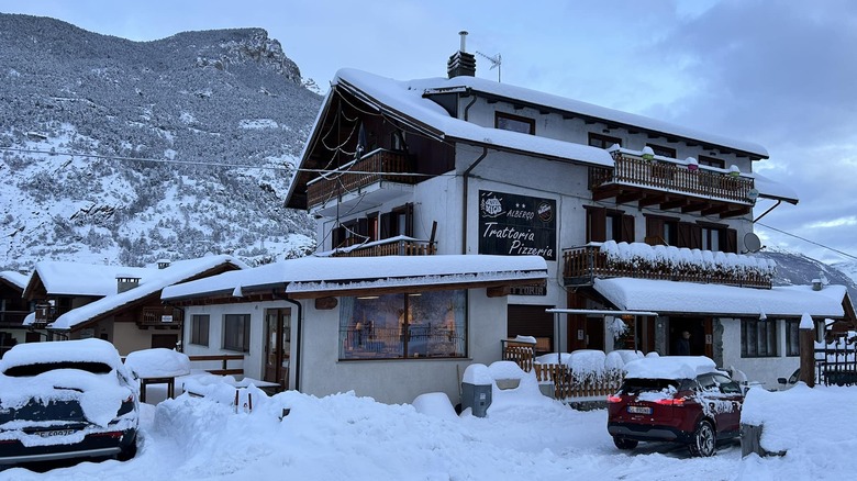 À l'extérieur de La Casetta del Gad