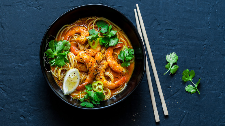 Soupe au curry Laksa