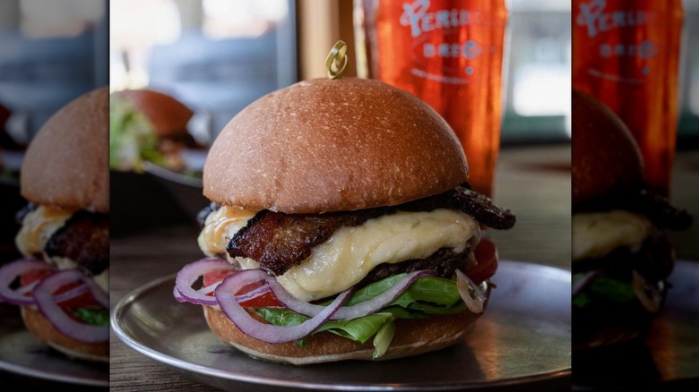 burger et bière