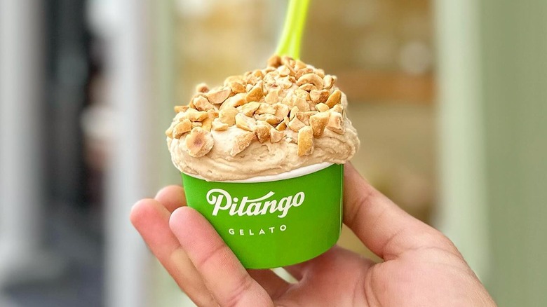 Glace Pitango dans une coupe