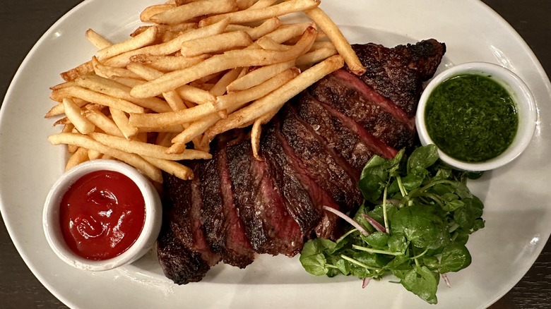 steak frites au porter house