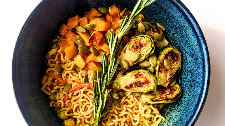 bol de ramen à la citrouille 