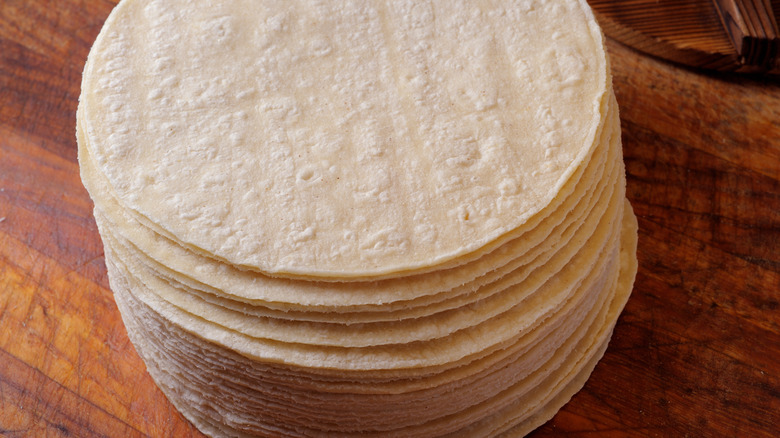 pile de tortillas