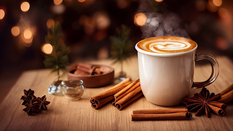 latte de Noël