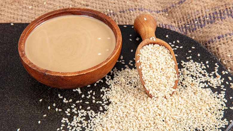 Tahini aux graines de sésame