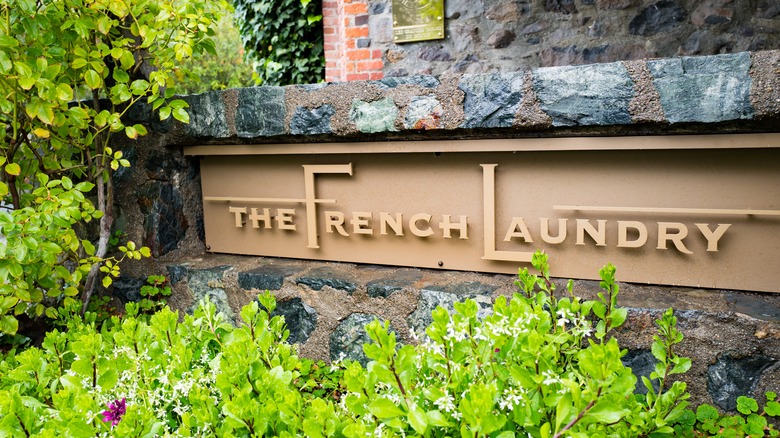 L'extérieur du French Laundry