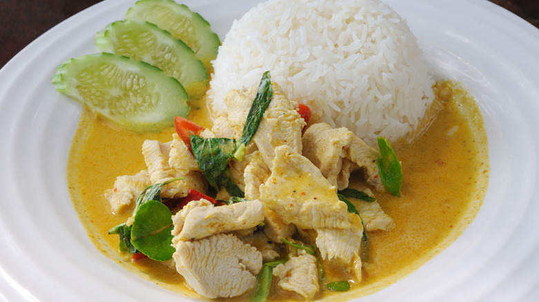 Curry jaune thaï