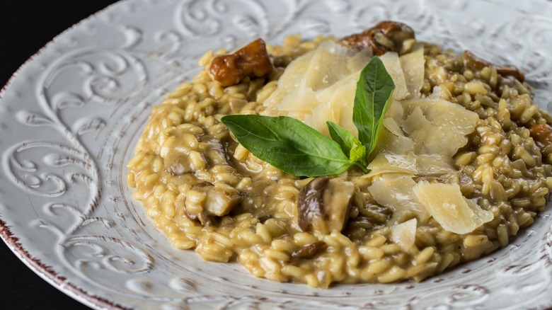 Risotto au riz arborio