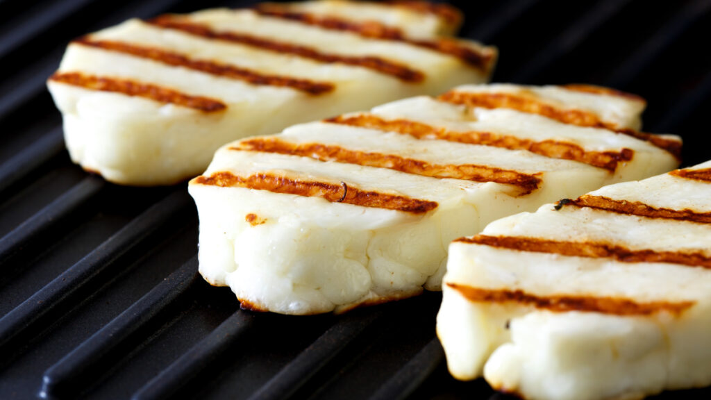 Pour les plats halloumi les plus simples, évitez le grill